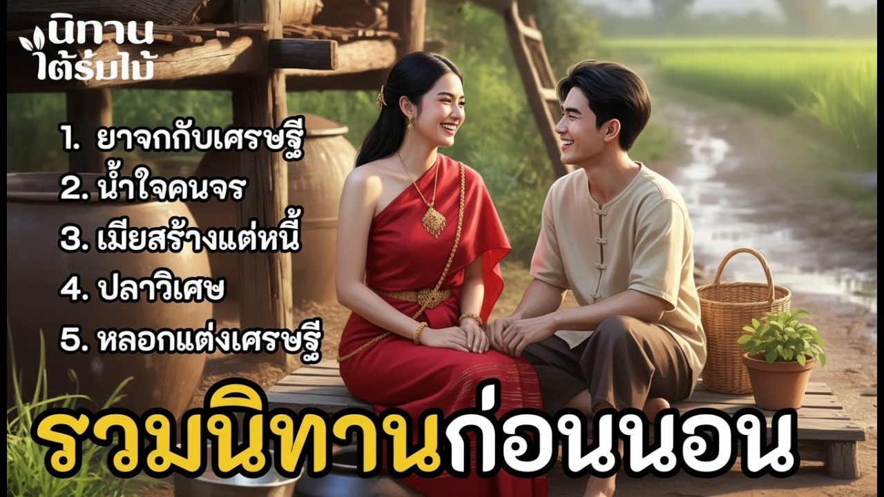 รวมนิทานก่อนนอน ฟังยาวๆ ｜ EP.62 #นิทานพื้นบ้าน  #นิทานสอนใจ #นิทานชาวบ้าน #เรื่องเล่าชาวบ้าน