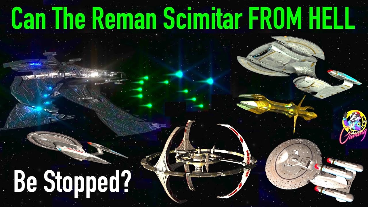 Can We Stop The Reman Scimitar FROM HELL? - Star Trek Starship Battles