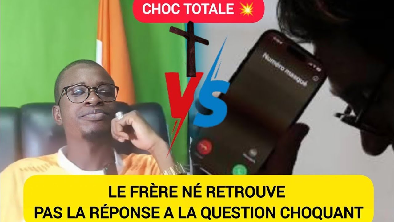 💢🛑LE FRÈRE NÉ RETROUVE PAS LA RÉPONSE (a la question choquant‼️) 
