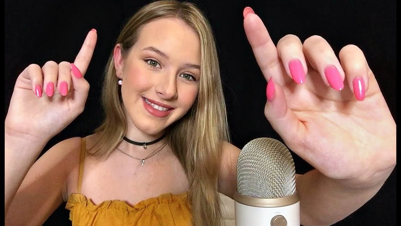 ASMR Repeating & Tracing Tingly Words
