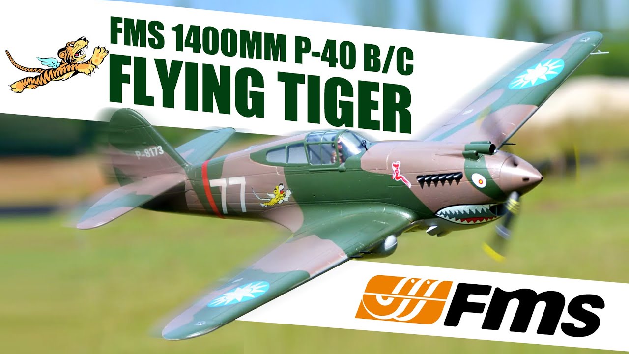FMS 1400MM P-40B/C Flying Tiger