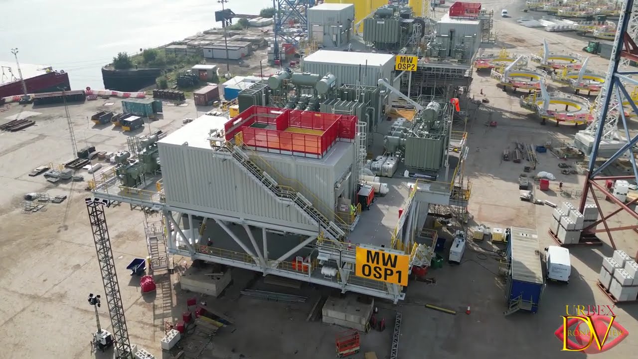 Construction of Off Shore Wind Farm Substation, Smulders Newcastle