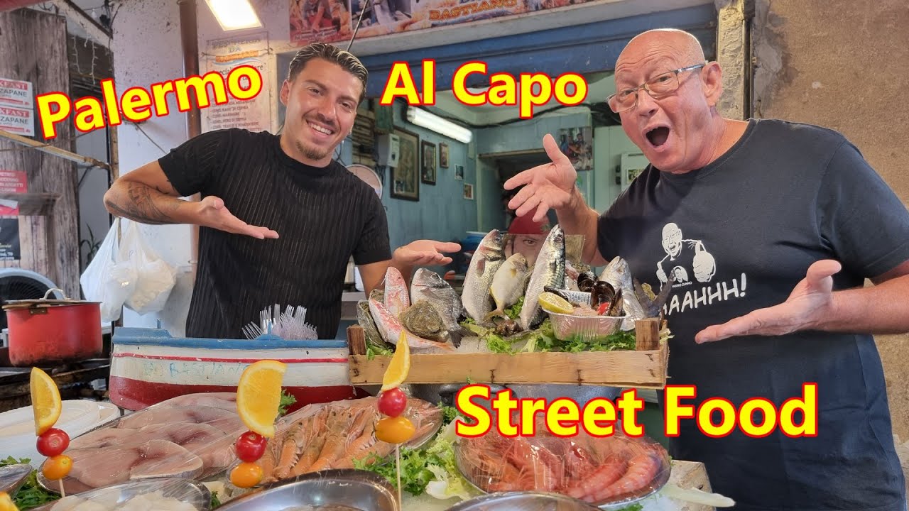 Street Food Al Capo Madonna del Lume, Palermo (Sicilia)