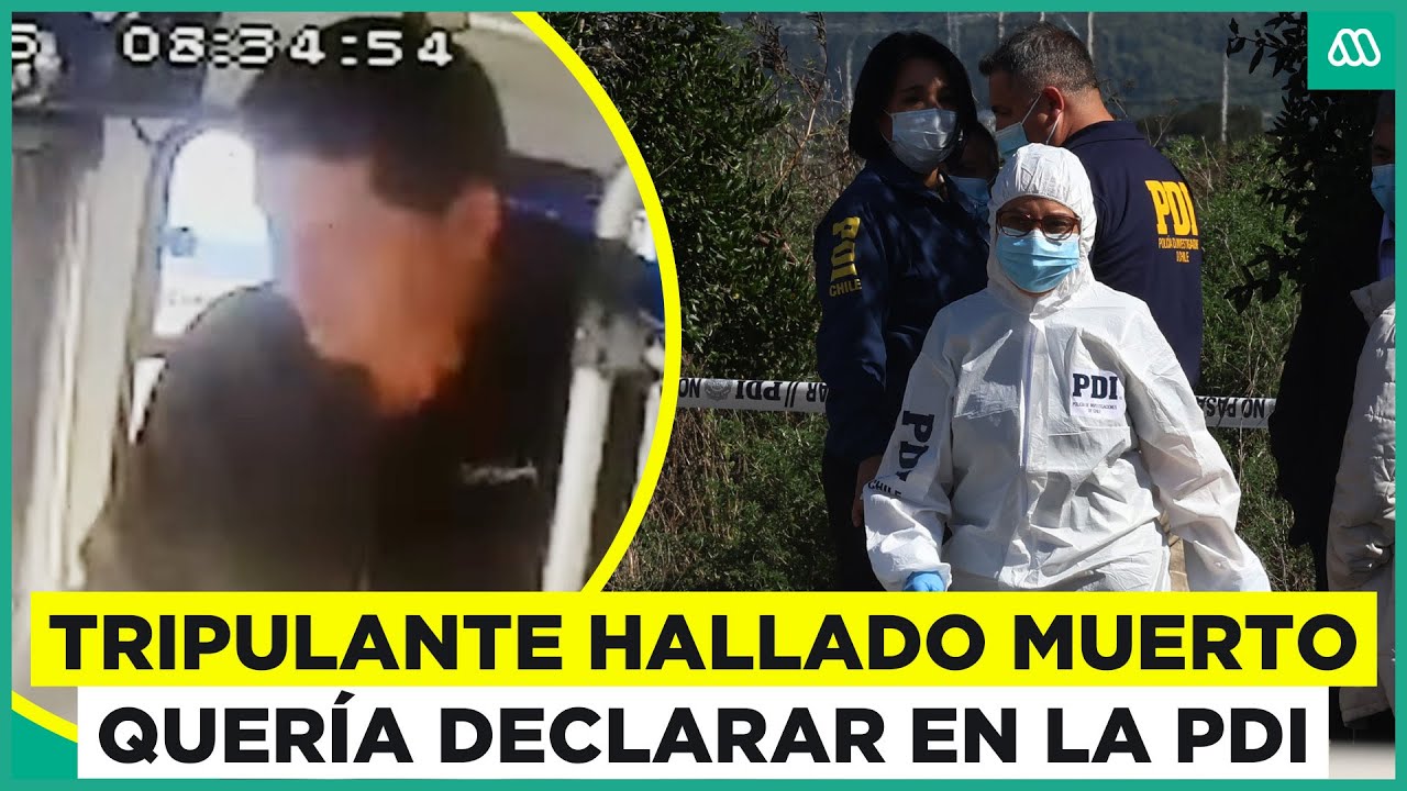 Hallan muerto a tripulante del Cobra: Tenía intenciones de declarar en la PDI