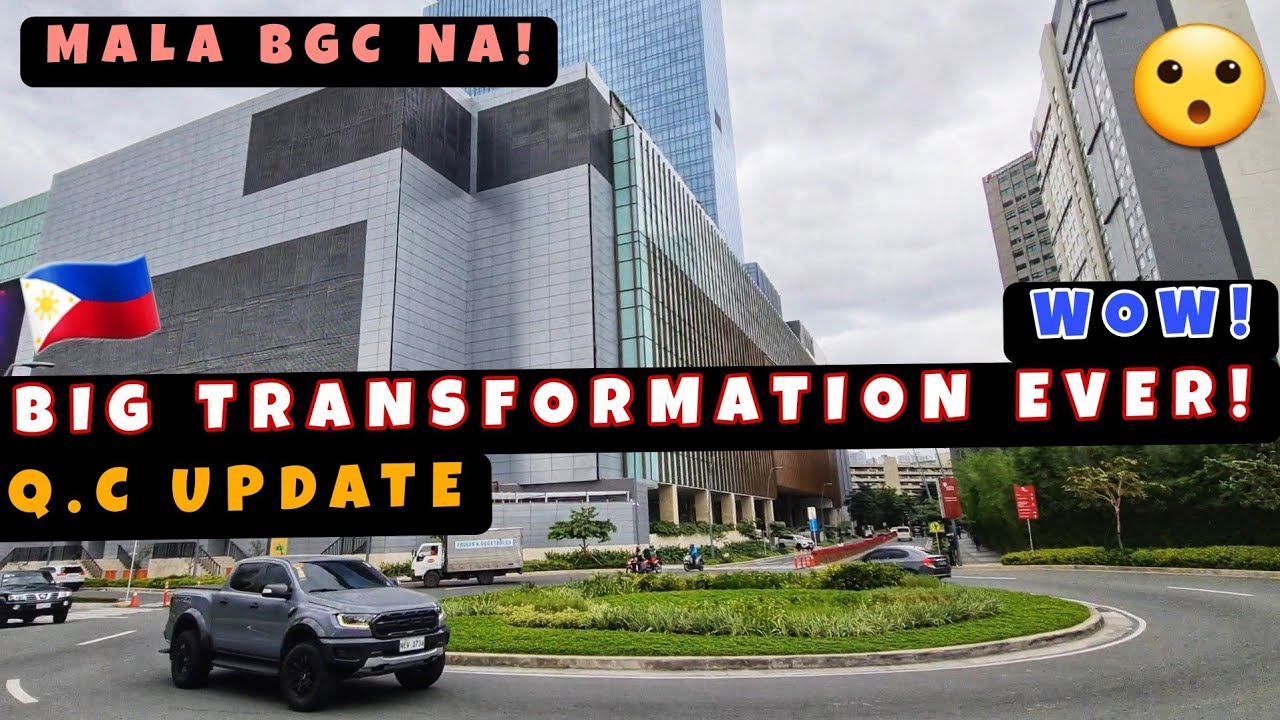 Big Transformation! Dating Slum Area sa Quezon City Mala-BGC ang Ganda! 🇵🇭