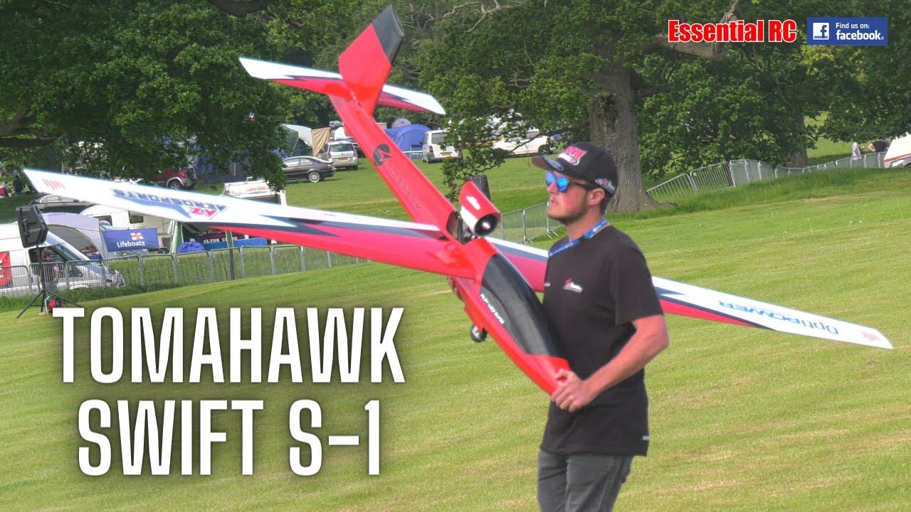 Tomahawk SWIFT S-1 3.33 metre EDF GLIDER | Az Aerosports | Weston Park Model Airshow