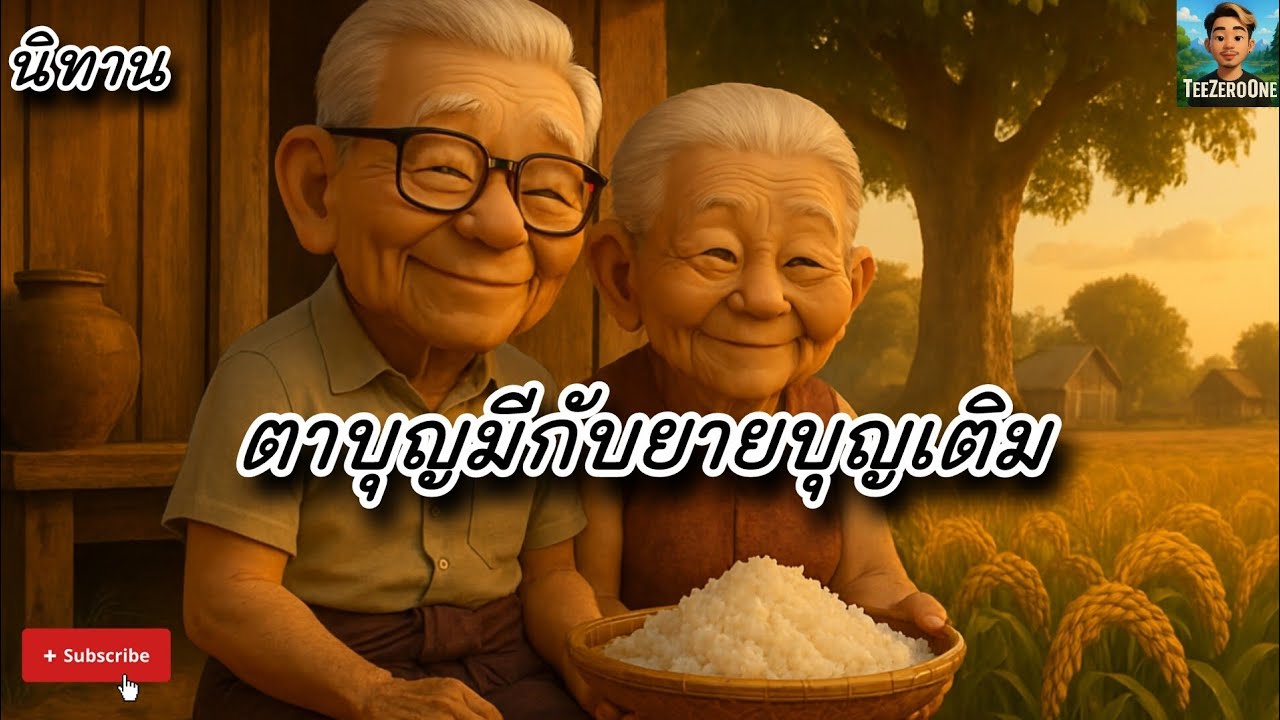 นิทานเรื่อง | ตาบุญมีกับยายบุญเติม