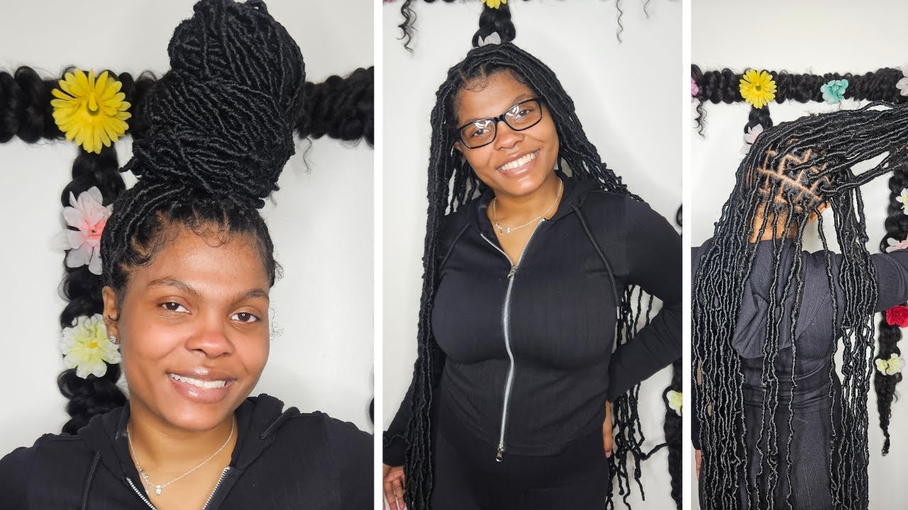 How to do long Soft Locs | Crochet Method | Faux Locs