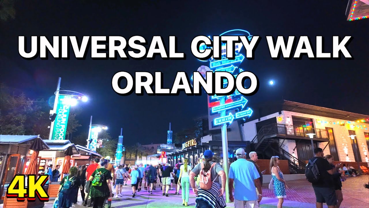 A Magical Night at UNIVERSAL CITYWALK ORLANDO 2025 ✨ [FULL TOUR]