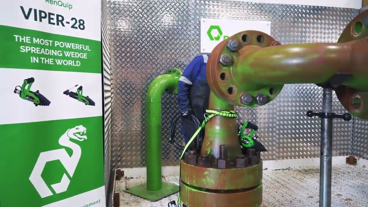 🔧 VIPER 28M Hydraulic Flange Spreader Kit – Full Demo, Setup & Safety Overview