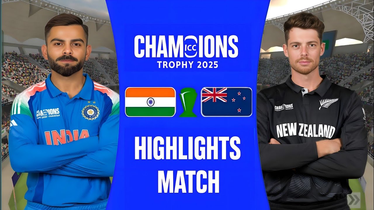 IND vs NZ Highlights | ICC Champions Trophy 2025 | RC Swipe Cricket