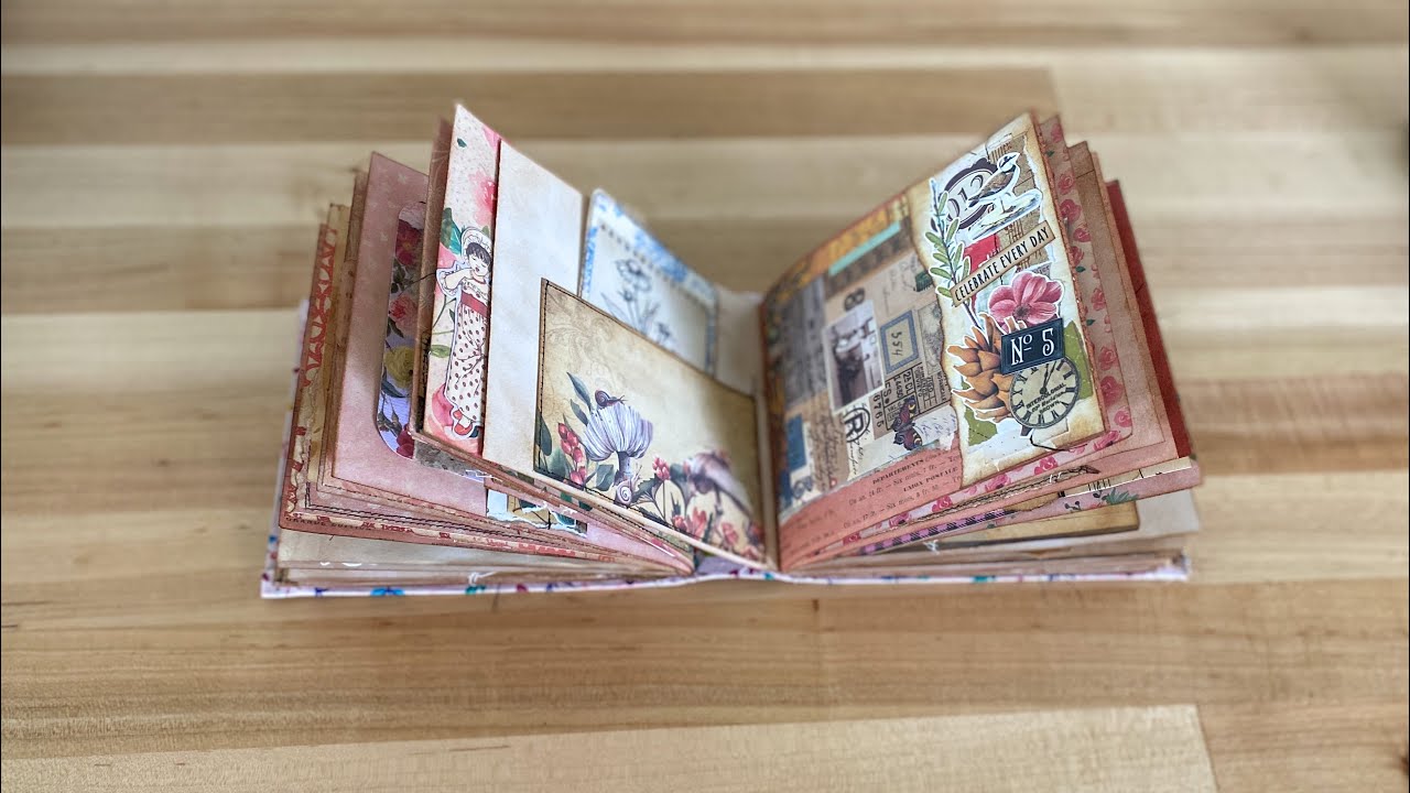 Mini Junk Journal Flip Through #44 (Sold)