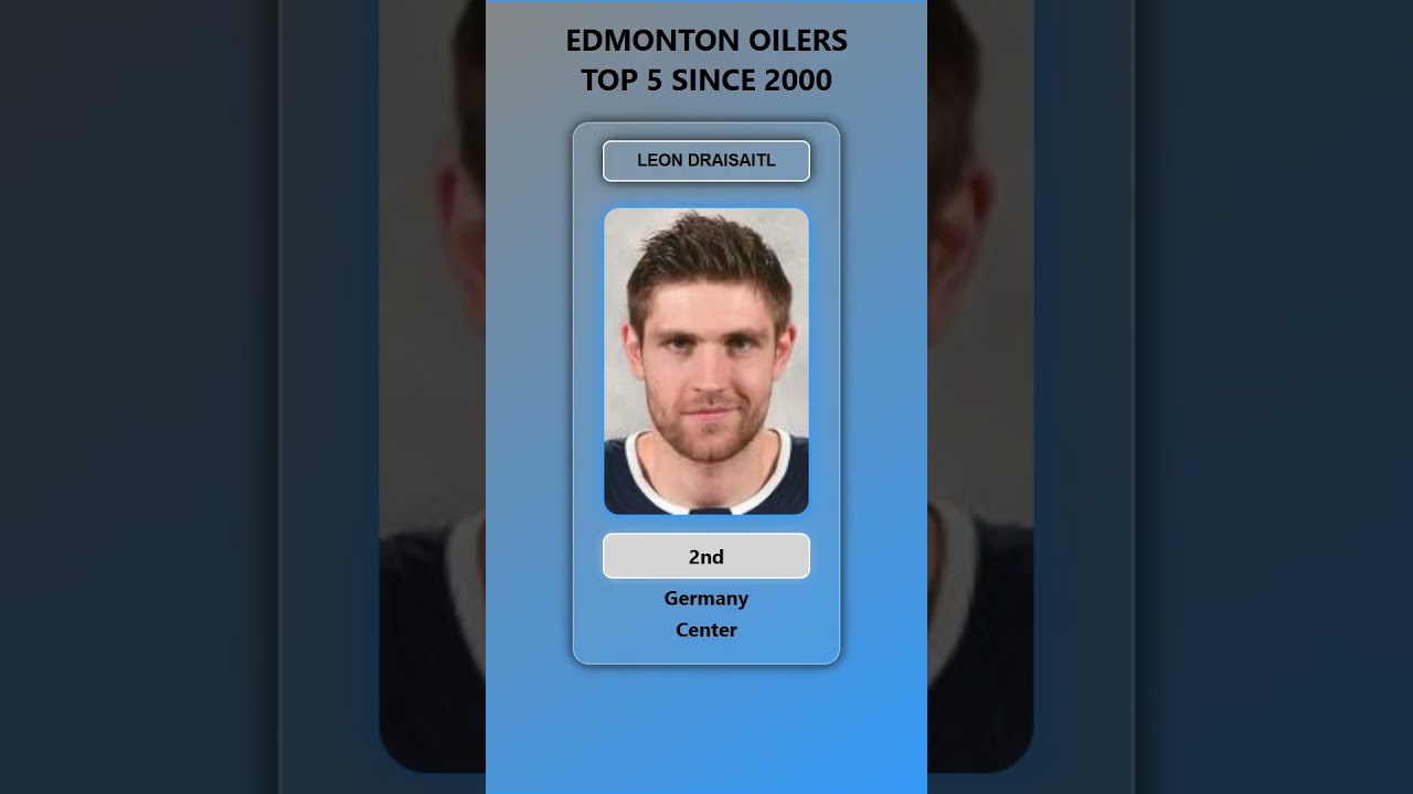 Edmonton Oilers Top 5 Since 2000
