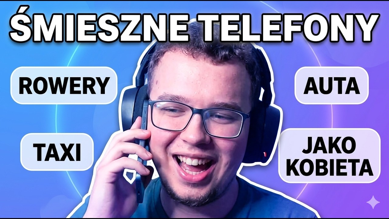 ROBALINI ŚMIESZNE TELEFONY Z DNIA 12.03 *ROWER, TAXI, AUTA, JAKO KOBIETA*