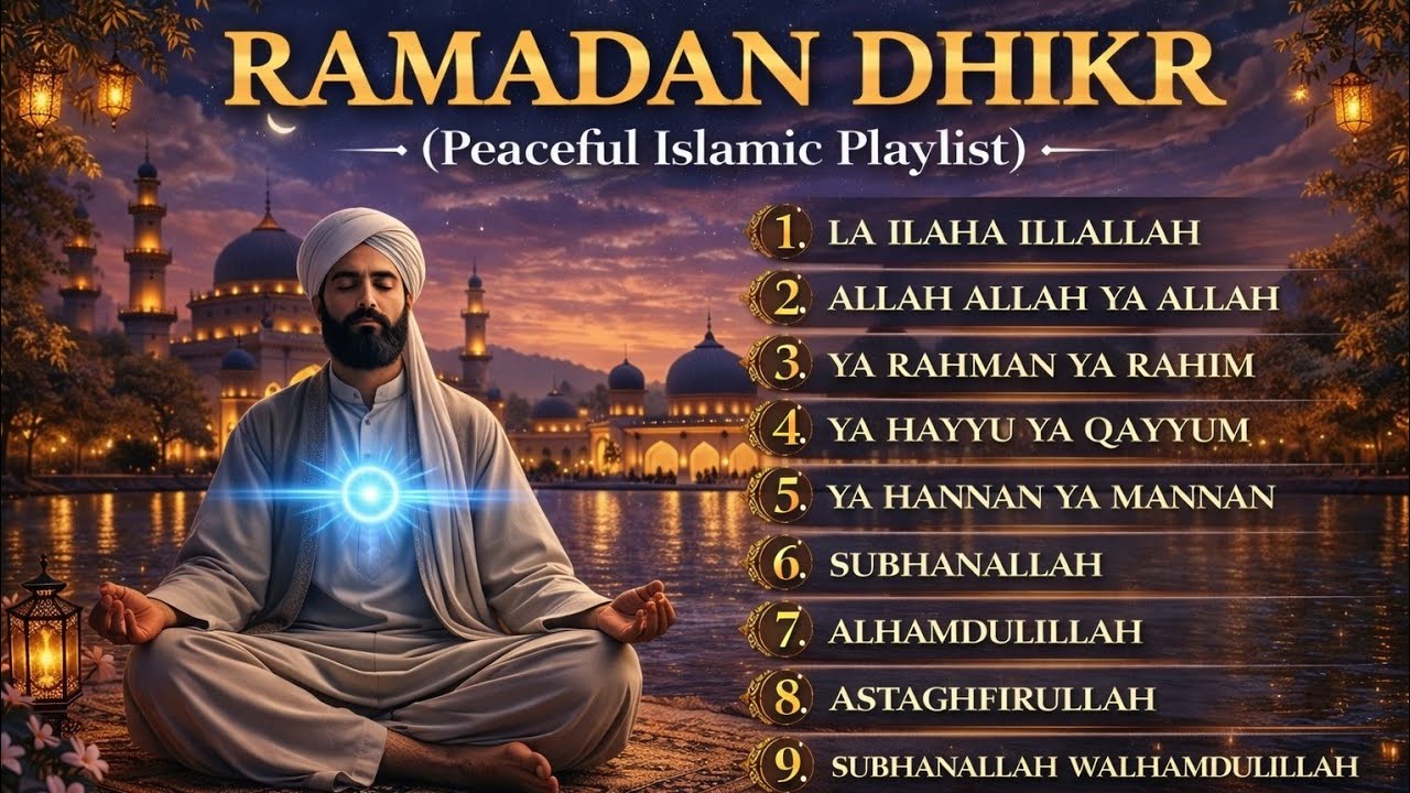 POWERFUL DHIKR TO CALM YOUR HEART (Islamic Healing Playlist)