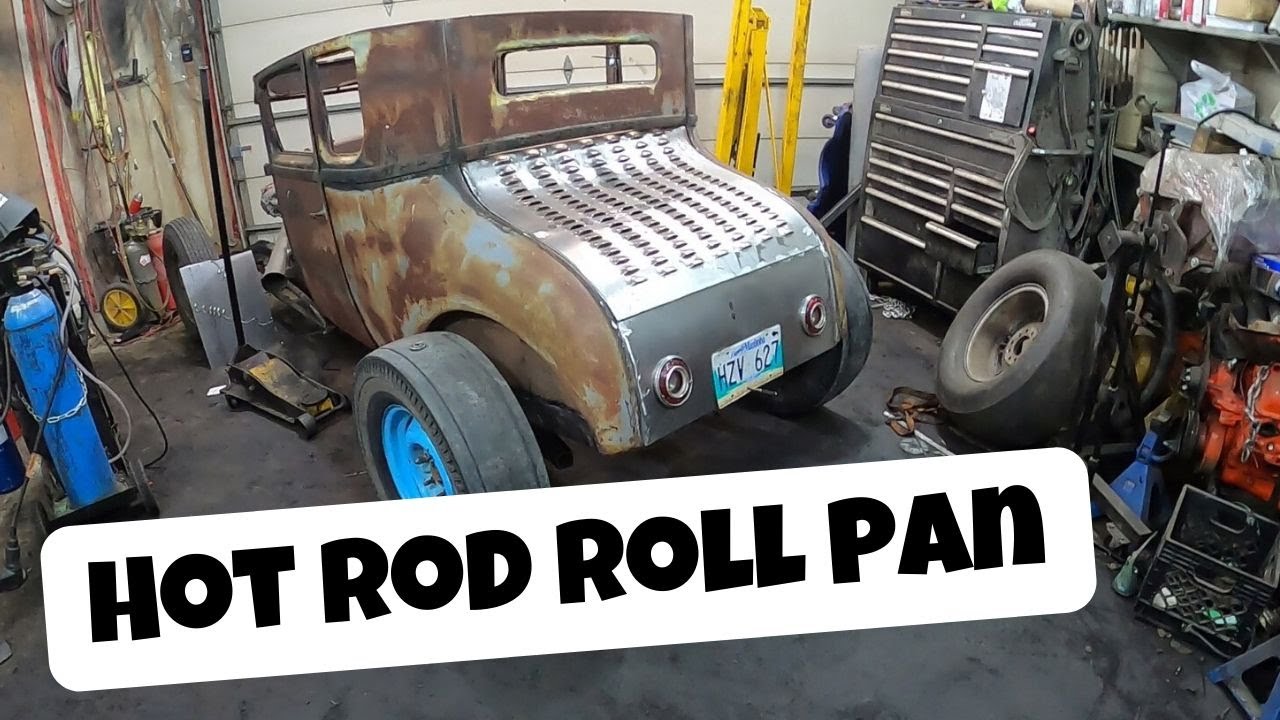 Making a Custom Model T Roll Pan - 1927 Model T Rat Rod