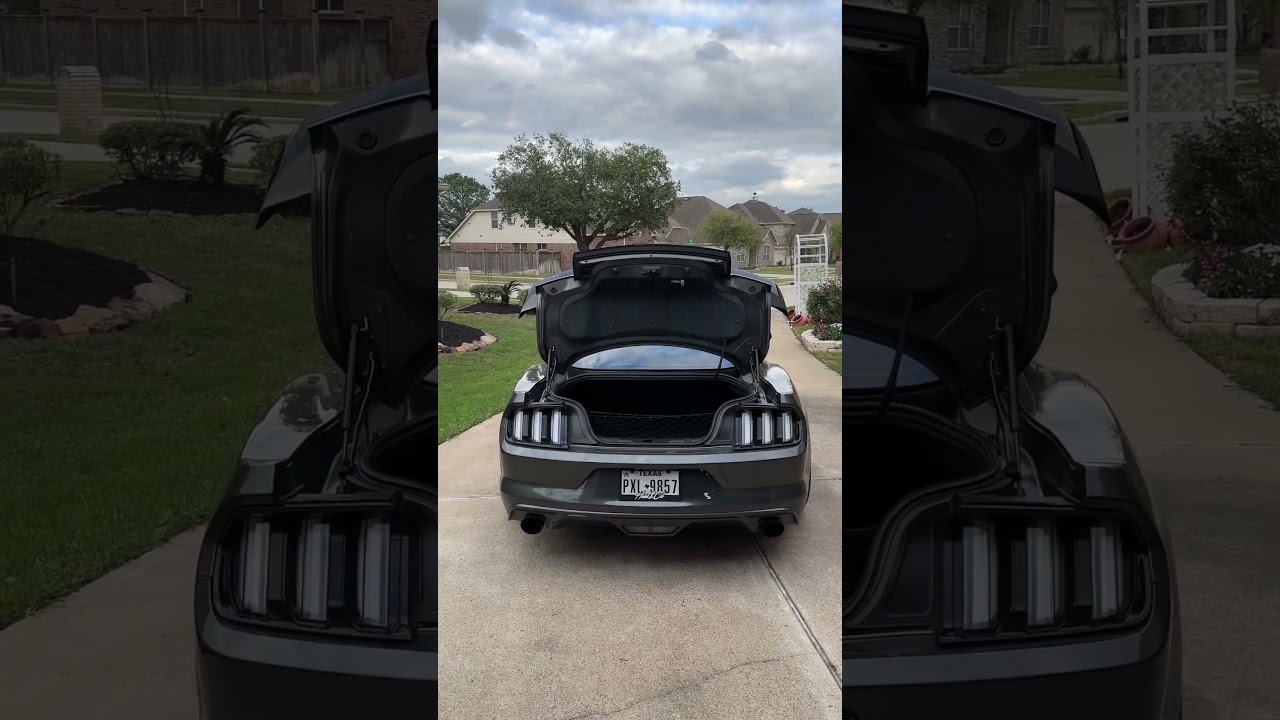 Steeda Trunk Pop Kit for S550 Mustangs