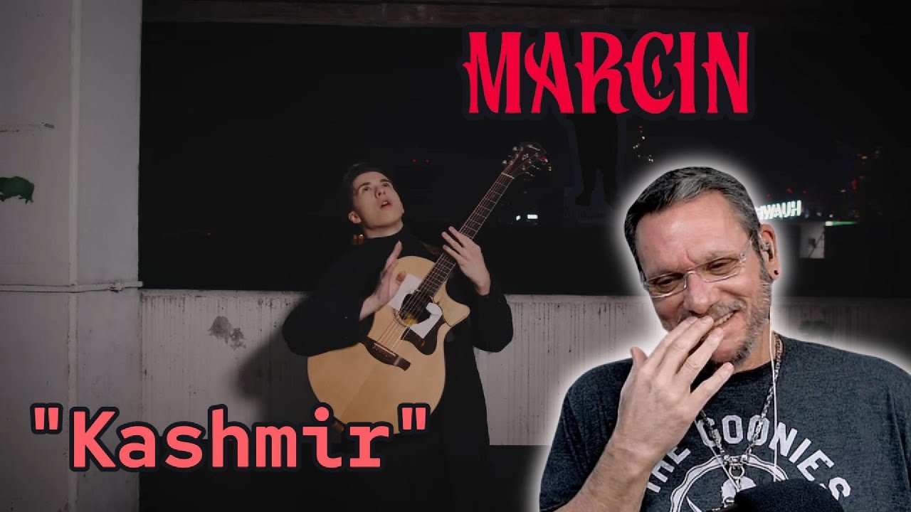 Марчин | Kashmir (кавер на One Guitar) OV | Первая реакция. Потрясающе!