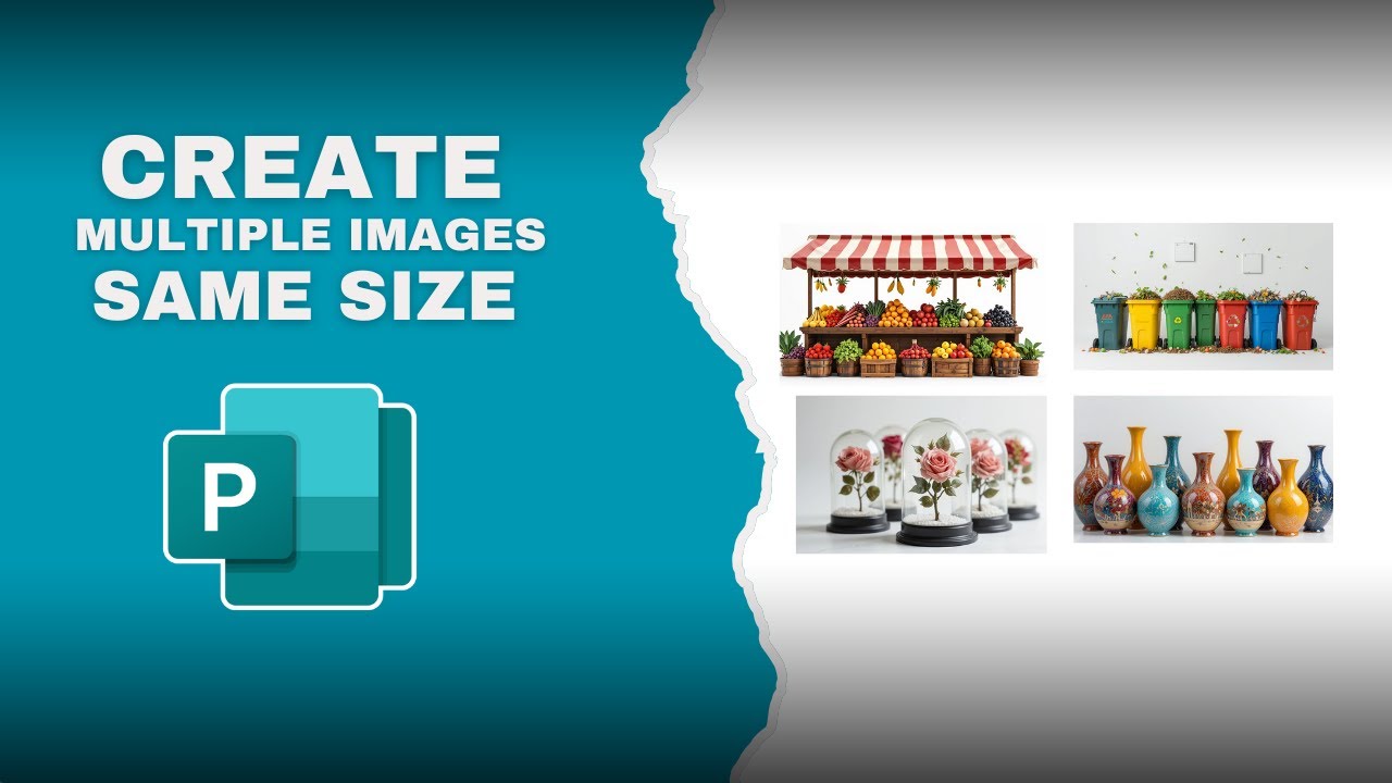 How to Create Multiple Images of the Same Size in Microsoft Publisher