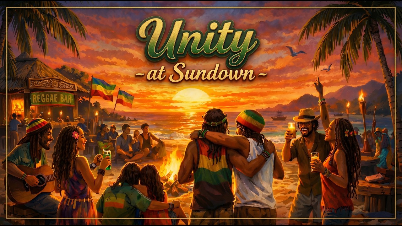 Unity at Sundown 🌅 Relaxing Reggae Beach Vibes | Smooth Chill Reggae Music