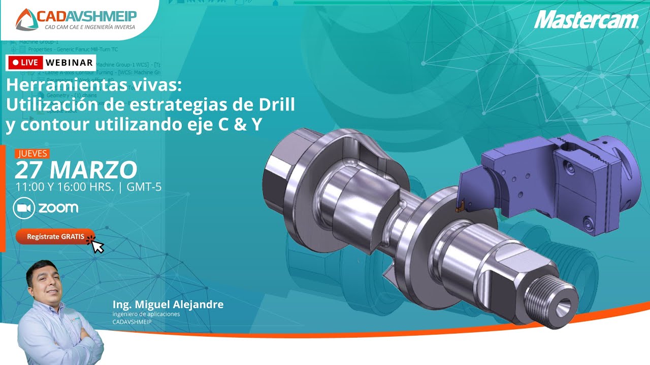 HERRAMIENTAS VIVAS: UTILIZACIÓN DE ESTRATEGIAS DE DRILL Y CONTOUR UTILIZANDO EJE C & Y