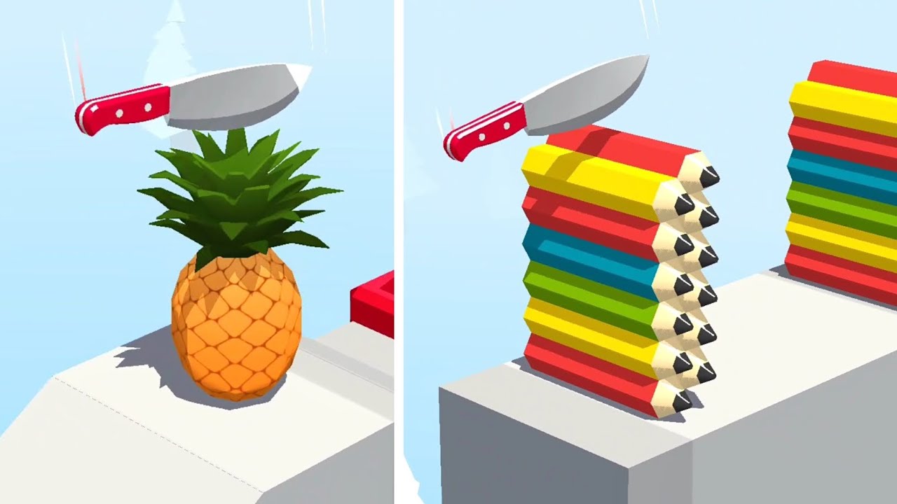 Slice It All Game! Very Satisfying and Relaxing ASMR Slicing Video NEW UPDATE