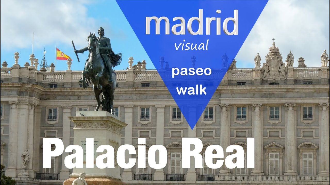 PALACIO REAL ⚜ Madrid 🚶&zwj;♂️ Paseo 🚶&zwj;♀️ Walk tour