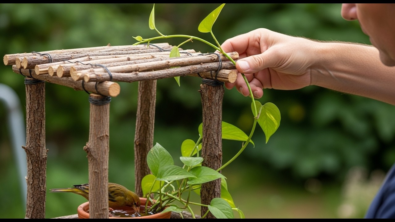 5 Экосознательных Идей для Украшения Сада 🌿 | DIY из Переработанных Материалов