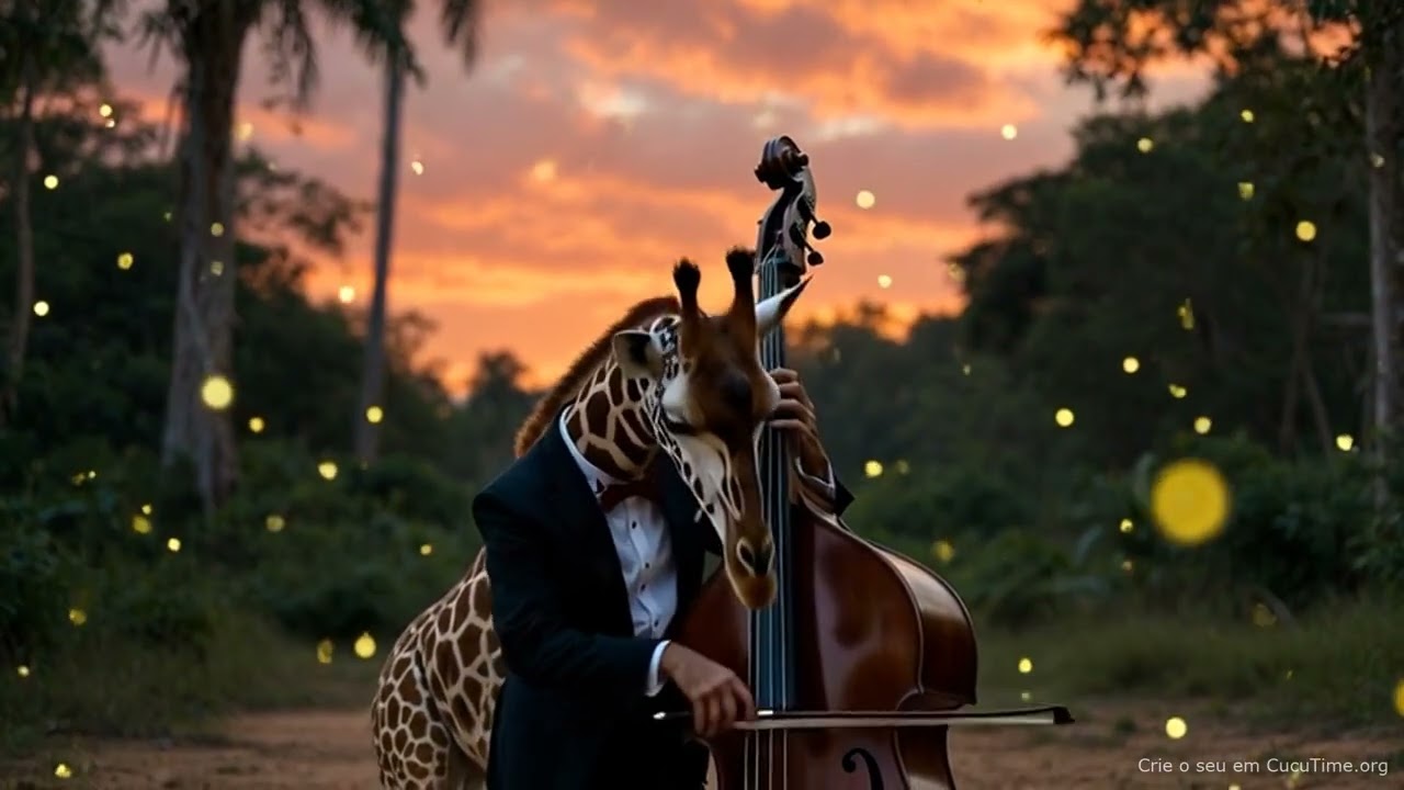 A Girafa e o Seu Contrabaixo