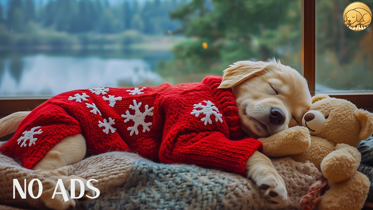 12 HOURS of Dog Calming Music 🐶🌸 Anti Separation Anxiety Relief 🎶 Deep Sleep for Dogs 💤 No Ads
