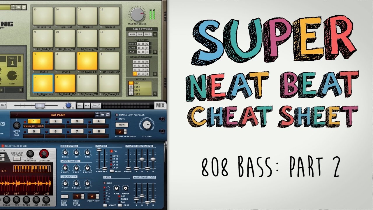 808 Beat Production: Trap 808 Bass Lines - Part 2