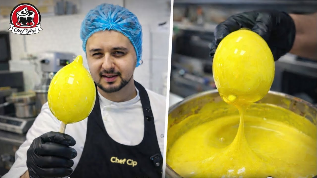 Daily Vlog 1 | CHEF GIGI ( Glasăm prăjiturile în formă fruct ) 🍋