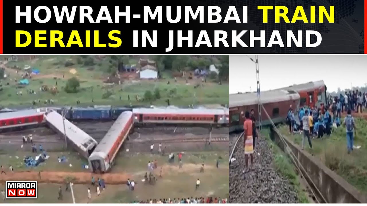 Howrah-Mumbai Train Derails In Jharkhand; Atleast 100 Injured, Cause Of Accident Unknown | Top News