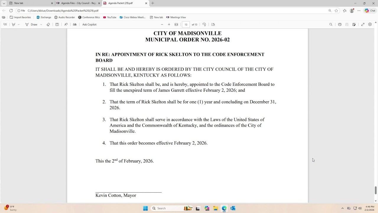 City Council Meeting