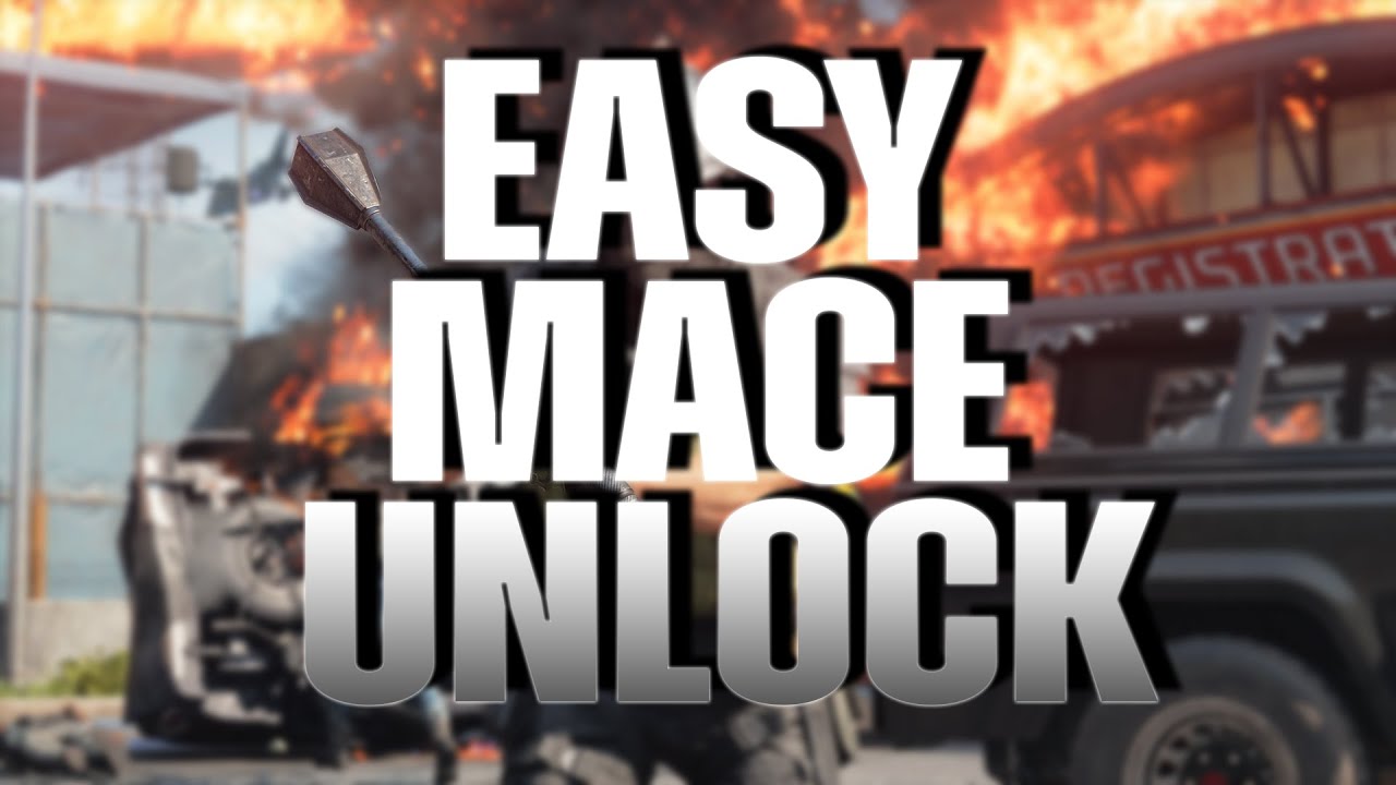 How to Unlock the NEW MACE MELEE WEAPON In Cold War Warzone Season 5 | Easy and Fast