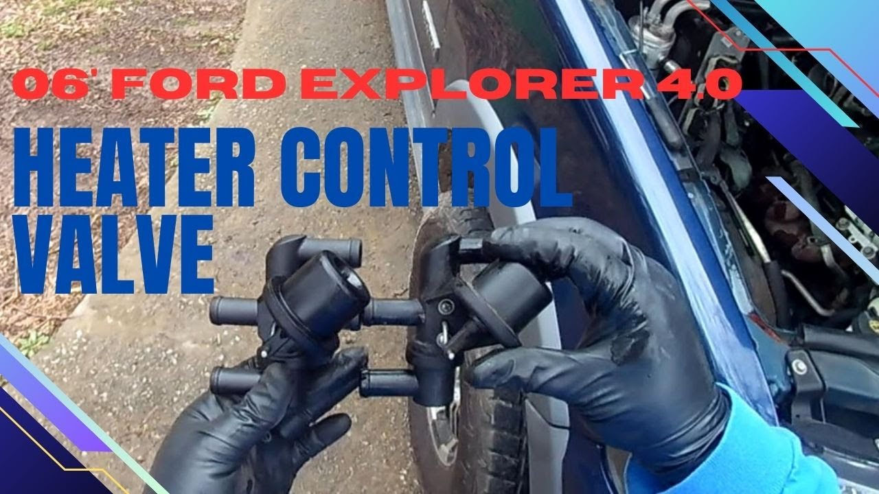 06' Ford Explorer 4.0 Heater Control Valve #automobile #mechanic #carrepair #coolant #coolantleak