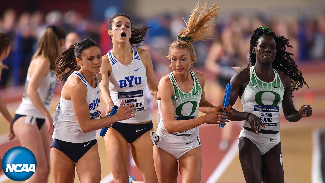 Oregon women win DMR at 2019 NCAA Indoor Track and Field Championships