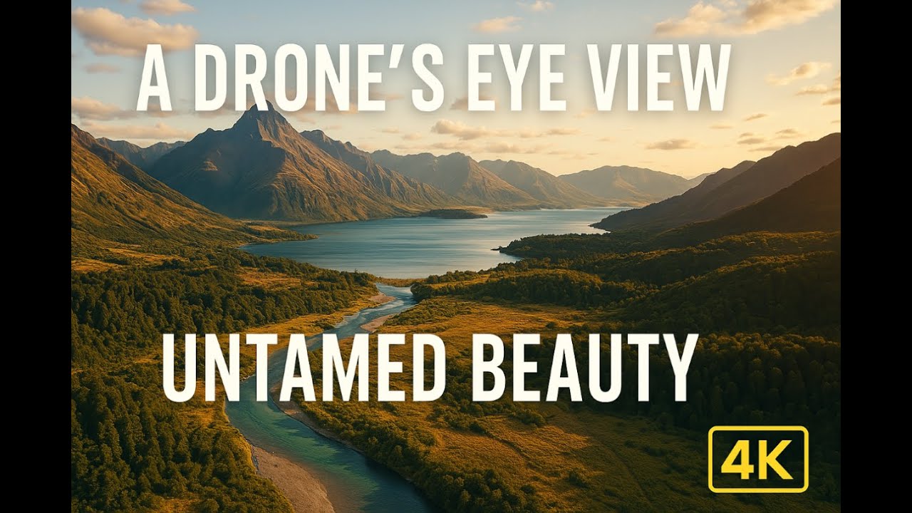 A Drone's Eye View in Glorious 4K Untamed Beauty (Your Free Visual Escape)
