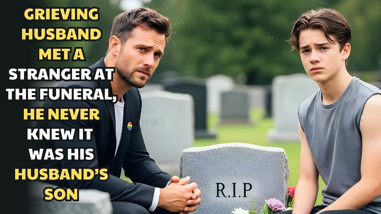 GRIEVING HUSBAND MET A STRANGER AT THE FUNERAL — HE NEVER KNEW IT WAS HIS HUSBAND’S SON