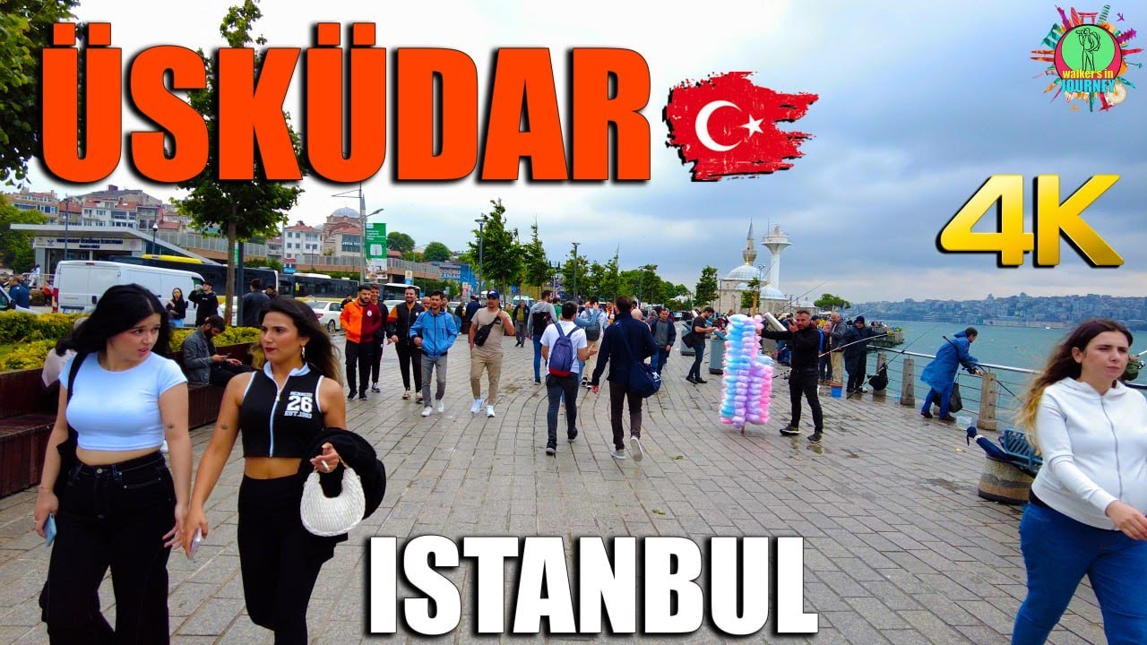 Pier of Dreams l Unforgettable Moments at Uskudar Pier In Istanbul Walking Tour 4K