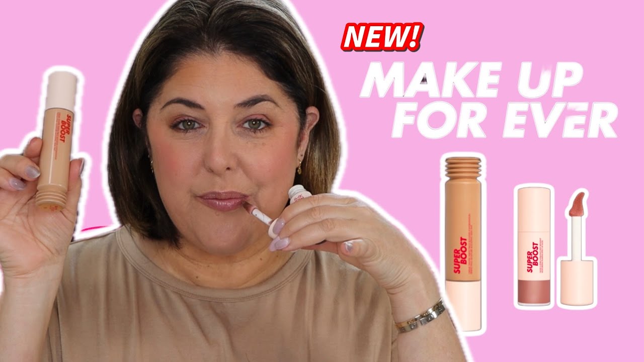 NEW! MAKE UP FOR EVER Super Boost Skin Tint AND Lip Gloss!