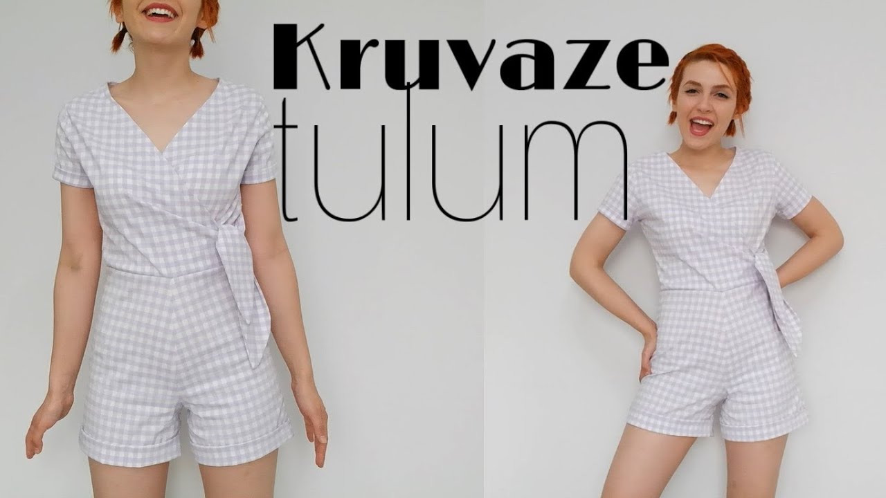 BAĞLAMALI KRUVAZE TULUM NASIL DİKİLİR? | DAMLA TORAL