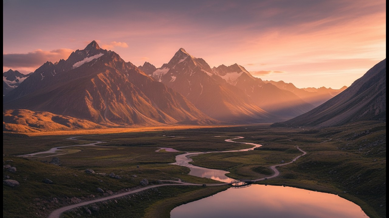 Mountain Sunset Chill: Melodic Deep House For Relaxation