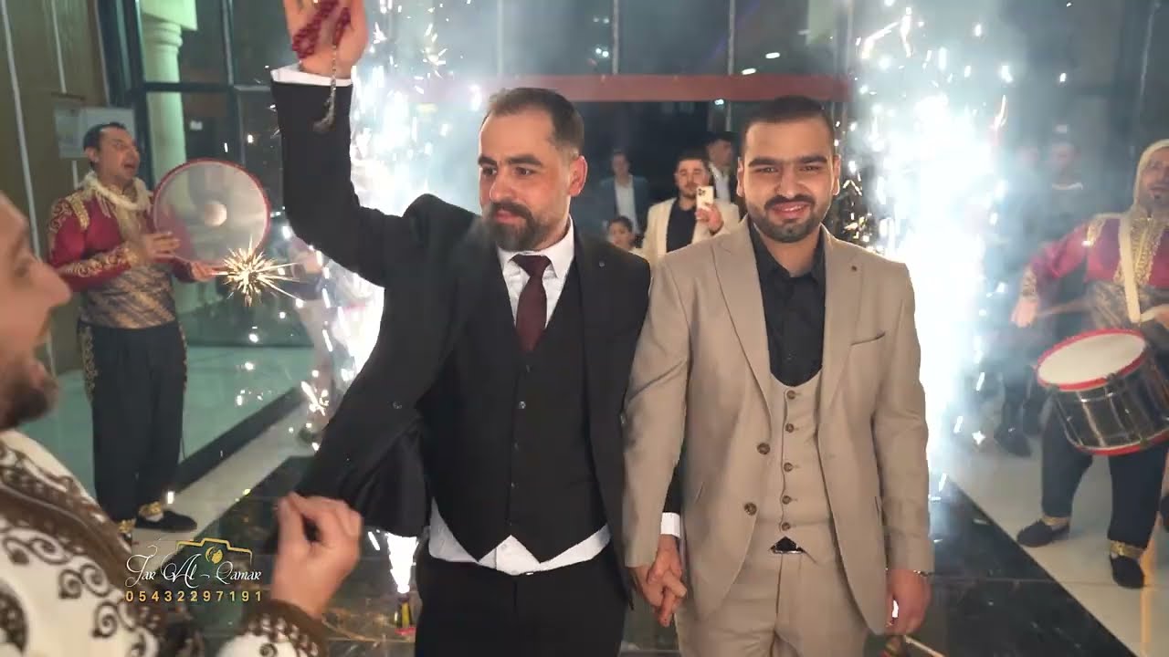 أفراح آل عجاج حفل زفاف العريس محمد عجاج أبو فياض أحيا الحفل الفنان محمد لبابيدي ج2
