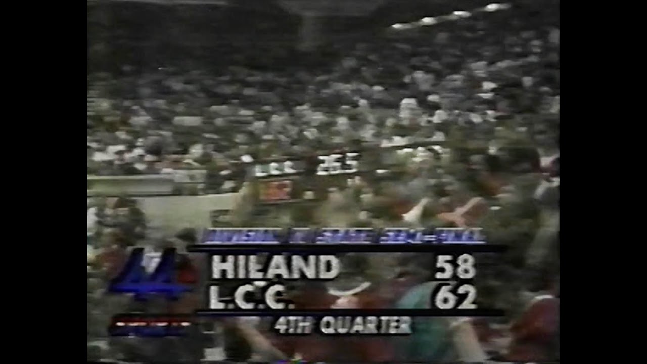 1992 Hiland/Lima Central Catholic | Boys Basketball State Tournament Semi | Perry Reese Coaching