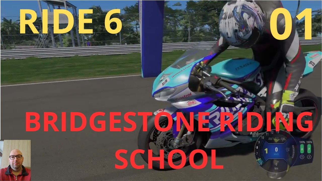 Ride 6 Xbox serie x  Bridgestone Riding School parte 1