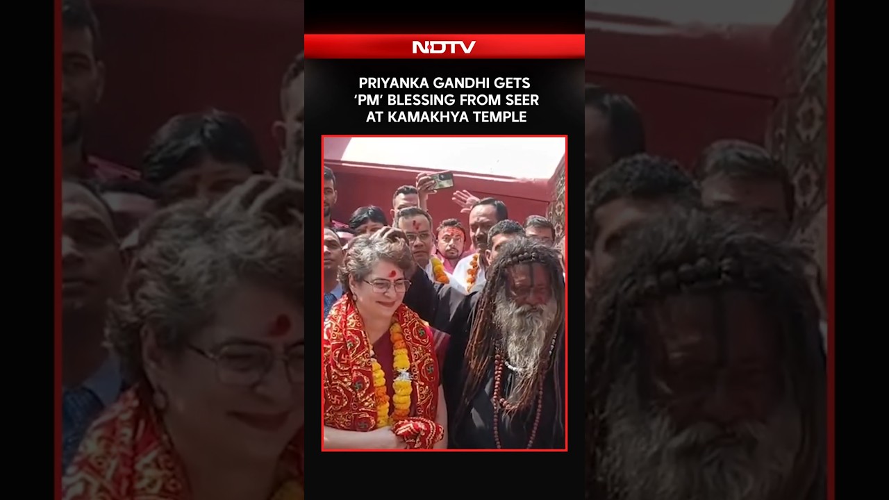 Priyanka Gandhi Begins Assam Visit, Baba&rsquo;s &lsquo;Will Be PM&rsquo; Blessing Goes Viral