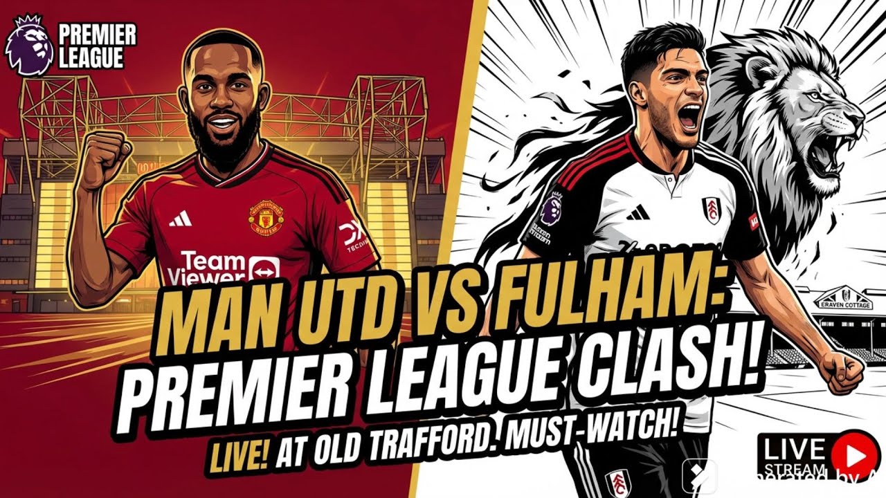 Manchester United vs Fulham Premier League Battle!