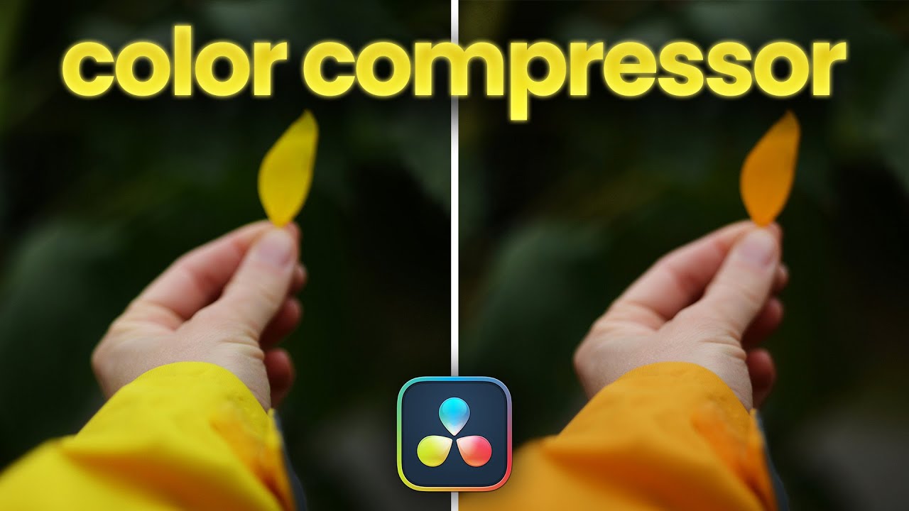 Как подобрать похожие цвета с помощью Color Compressor в DaVinci Resolve
