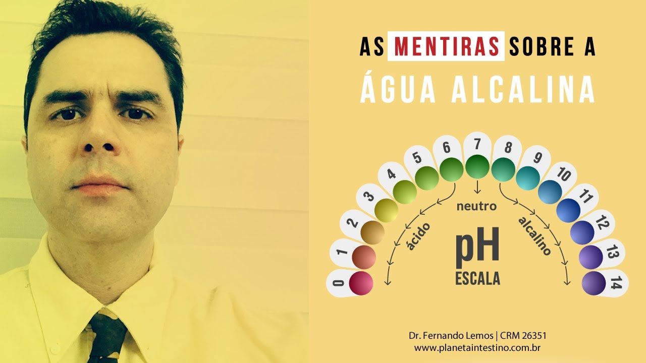As Mentiras sobre a Água Alcalina!